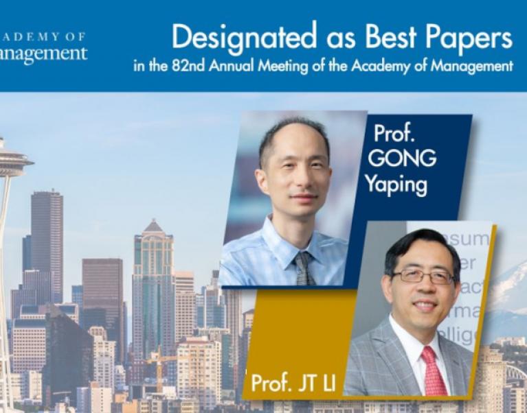 Faculty and Postgraduates Received Best Paper Awards from the Academy of Management