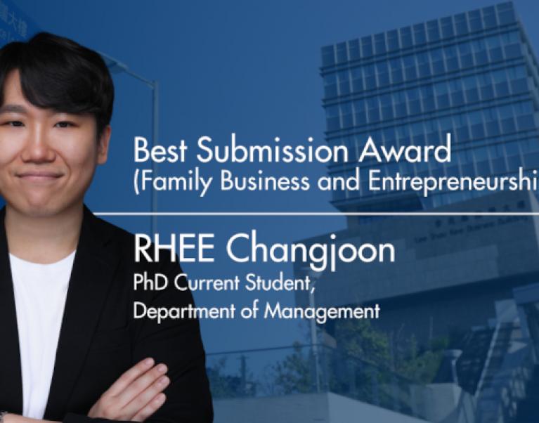 Our PG student has received Best Paper Award at the India Strategy Conference